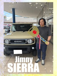 ご納車おめでとうございます！！【ジムニーシエラ】